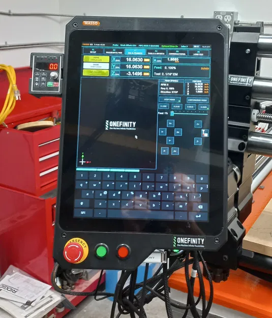 Giá đỡ bàn phím VFD cho bộ điều khiển Masso - Image 1