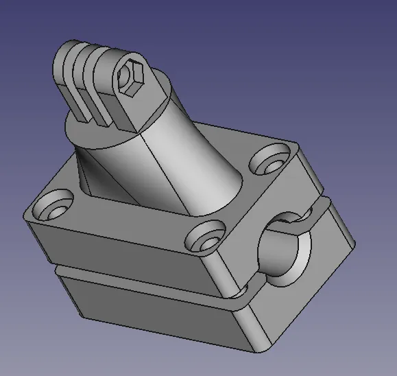 Giá đỡ GOpro cho thanh xà 11,5 mm - Image 1