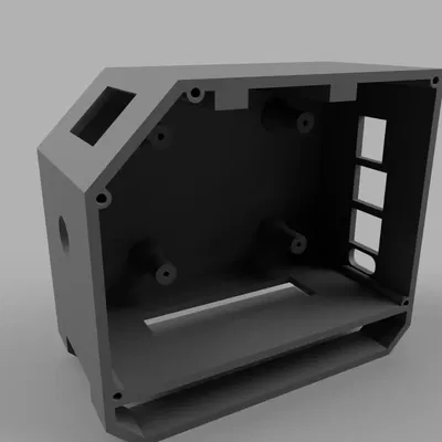 Vỏ cho Raspberry Pi 4B với khe cắm OLED và RFID