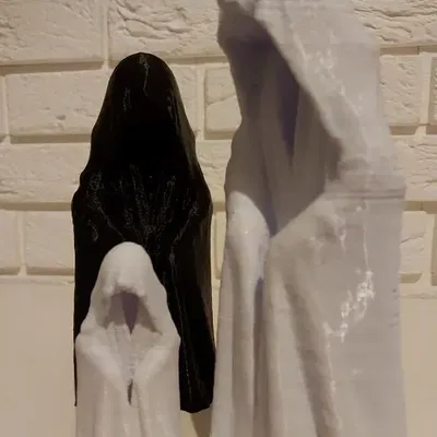 Tượng Phật Tử Ma theo phong cách Dementor