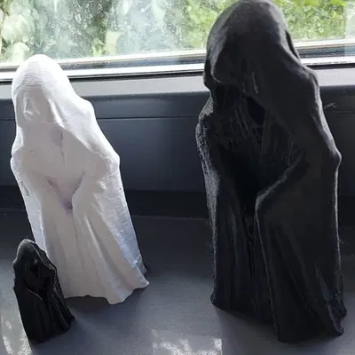 Tượng Phật Tử Ma theo phong cách Dementor