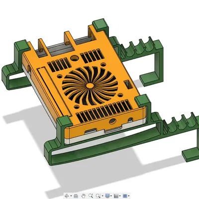 Hộp và giá đỡ cho NAS sử dụng Orange Pi và HD Toshiba 2TB