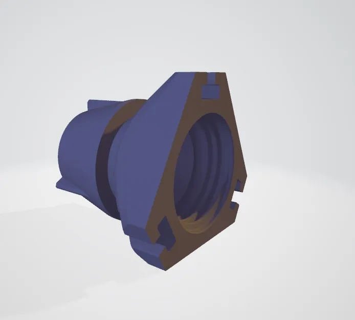 Vòi phun thay thế cho tên lửa nước chai 2L "StratoFins - Image 1