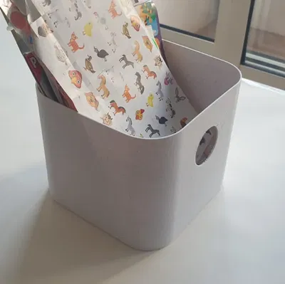 Containers không nắp cho kệ VATTENKAR của Ikea