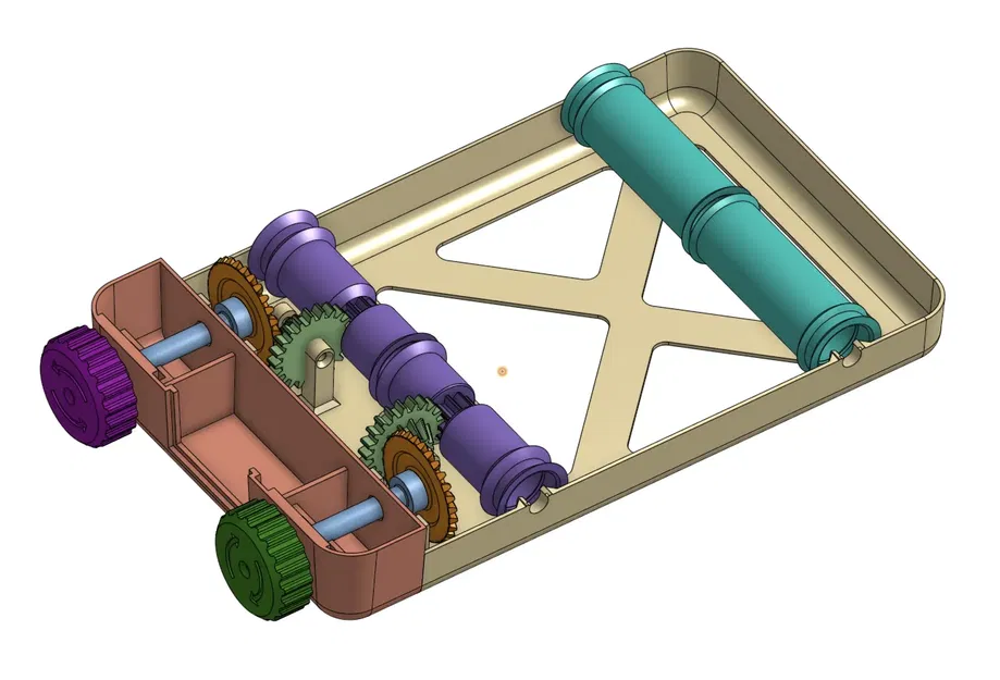 Hộp chứa filament Drybox remix từ IKEA với chức năng cuốn lại - Image 3