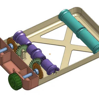 Hộp chứa filament Drybox remix từ IKEA với chức năng cuốn lại