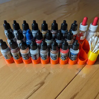 Giá đỡ sơn xếp chồng cho chai 25mm