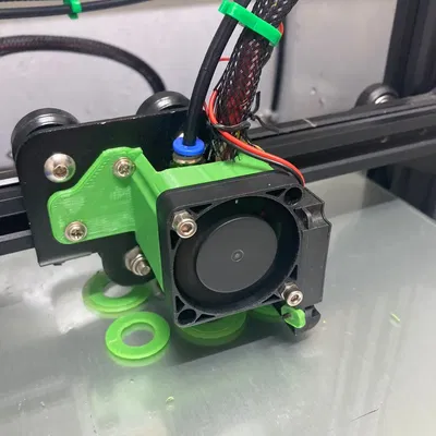 Bộ che quạt và bảo vệ quạt cho Ender 3 PRO