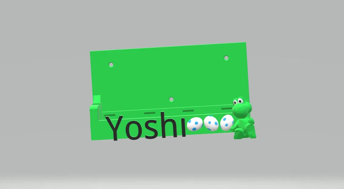Giá đỡ treo tường Yoshi cho Nintendo Switch - Image 1