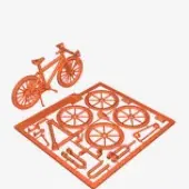 Thẻ bài xe đạp độc đáo cho người yêu thích sáng tạo