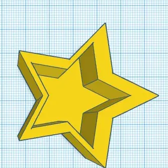 Bình hoa hình sao độc đáo cho trang trí nội thất