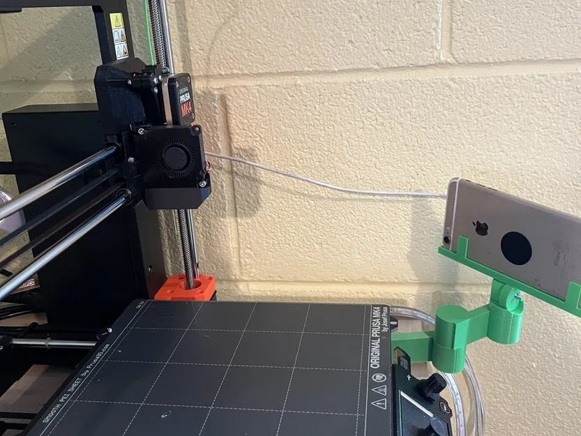 Giá đỡ camera iPhone mk4 cho webcam Prusa Connect - Image 1