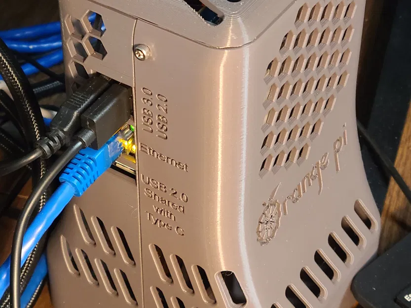 Vỏ máy tính để bàn Orange Pi 5 lắp đứng phiên bản 2 - Image 4