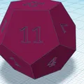 Khối đa diện 12 mặt Dodecahedron cho trò chơi bàn - Thumbnail 2