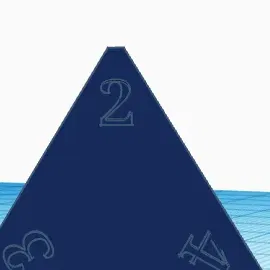 Khối tứ diện 4 mặt cho trò chơi bàn thú vị