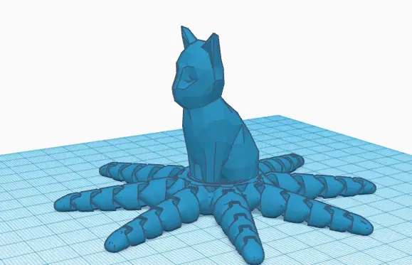 Mô hình mèo bạch tuộc độc đáo Catapus - Image 1