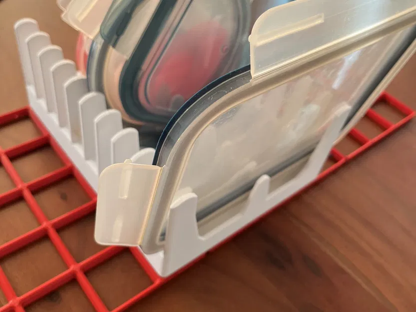 Giá đỡ tổ chức nắp nhựa ikea 365+ Gridfinity 5x4 - Image 2