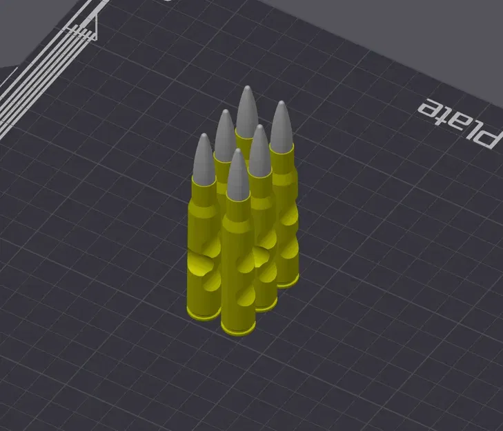 Câu đố hình trụ, viên đạn và bút sáp trên bàn làm việc - Image 5