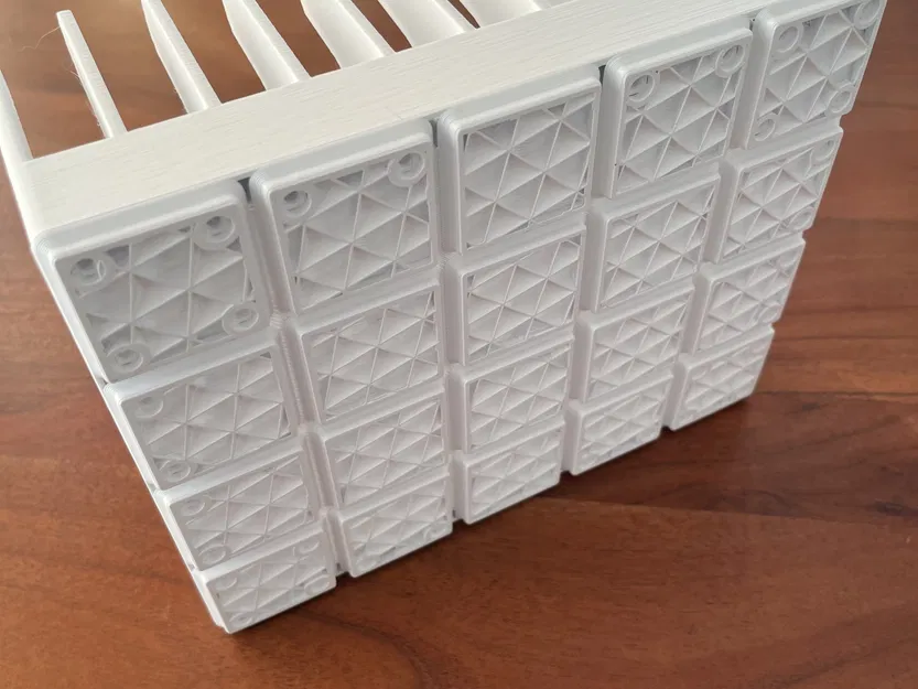 Giá đỡ tổ chức nắp nhựa ikea 365+ Gridfinity 5x4 - Image 3