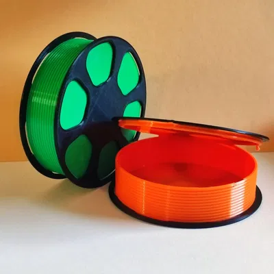 Giá đỡ cuộn filament hình hộp dễ in