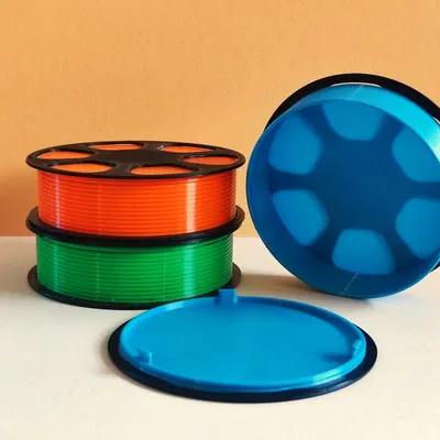 Giá đỡ cuộn filament hình hộp dễ in