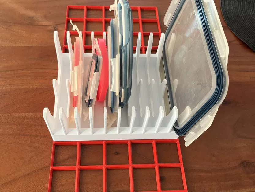 Giá đỡ tổ chức nắp nhựa ikea 365+ Gridfinity 5x4 - Image 4