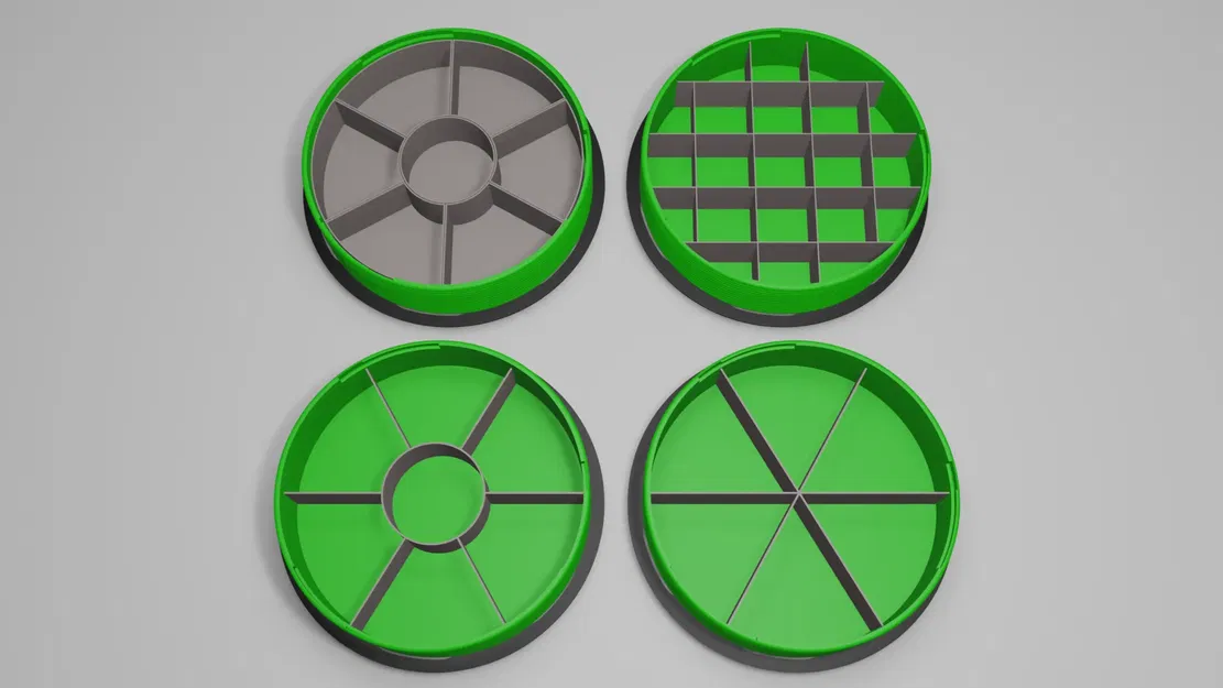 Giá đỡ cuộn filament hình hộp dễ in - Image 5