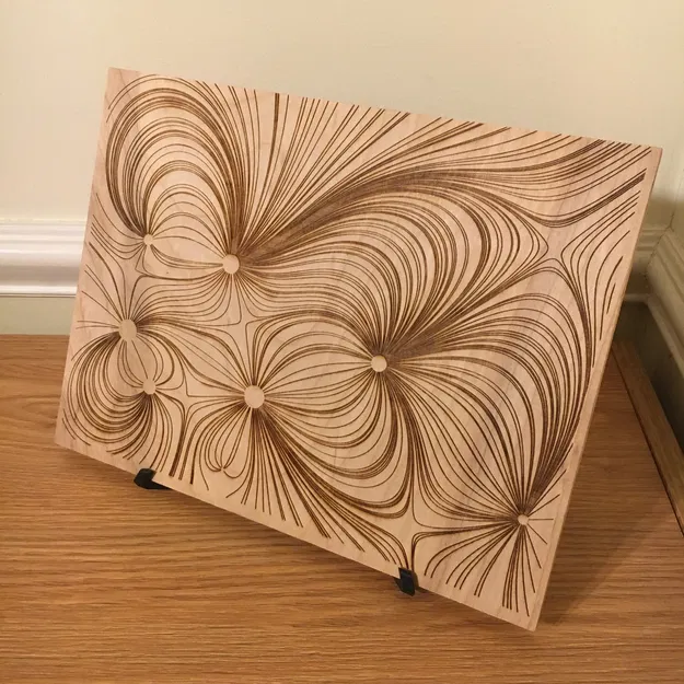 Giá đỡ máy tính bảng/góc ảnh gập lại tiện lợi - Image 4