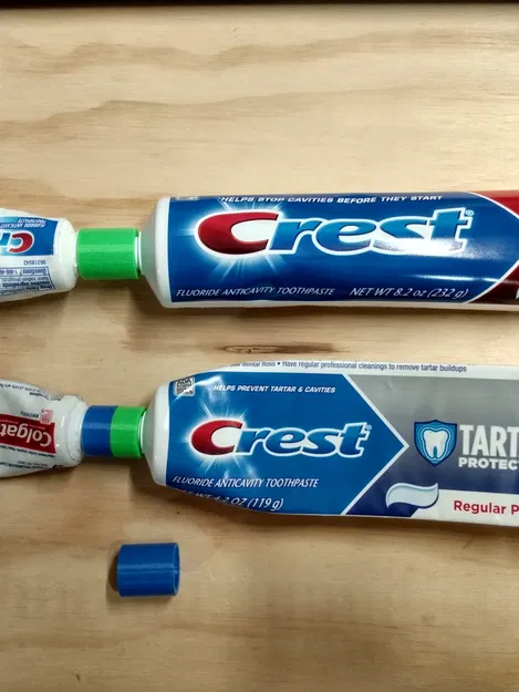 Ống chuyển đổi kem đánh răng du lịch từ ống lớn - Image 1