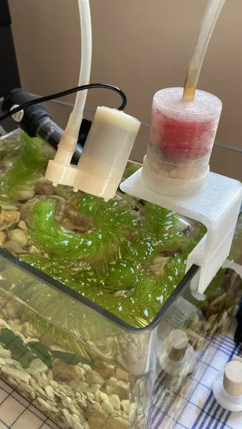 Bộ lọc đơn giản cho bể cá kết nối với bơm nhỏ - Image 4