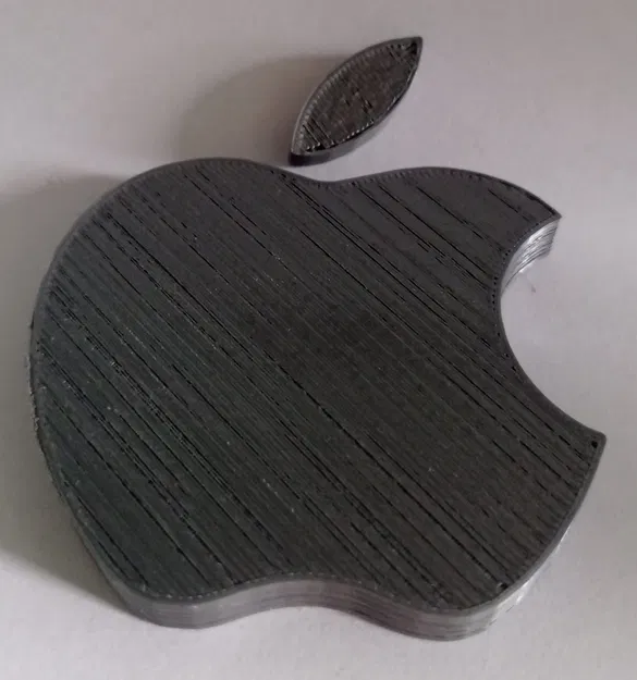 Biểu tượng táo Apple thiết kế 3D độc đáo và sáng tạo - Image 1