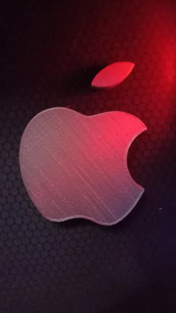 Biểu tượng táo Apple thiết kế 3D độc đáo và sáng tạo - Image 2