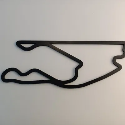 Mô hình đường đua Miami International Autodrome chi tiết cao