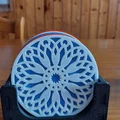 Đế ly trang trí họa tiết mandala nhiều màu sắc - Thumbnail 2