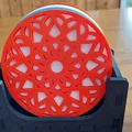Đế ly trang trí họa tiết mandala nhiều màu sắc - Thumbnail 3