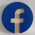 Biểu tượng Facebook với thiết kế 3D độc đáo - Thumbnail 1