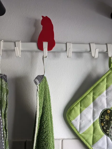 Decal mèo cho giá treo Sunnersta của IKEA - Image 2