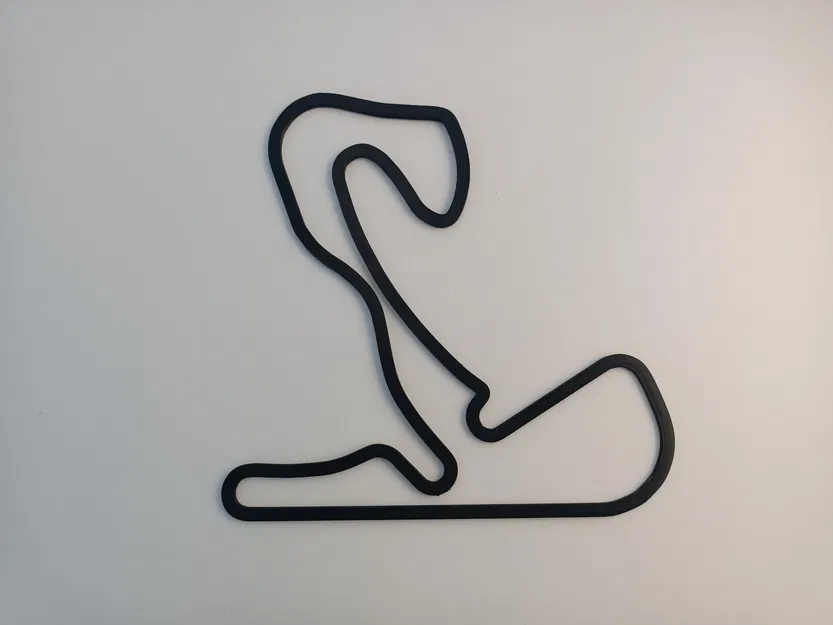 Mô hình chi tiết Circuit Zandvoort kích thước 17cm - Image 1