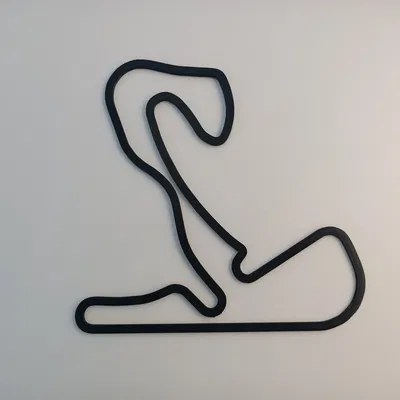 Mô hình chi tiết Circuit Zandvoort kích thước 17cm