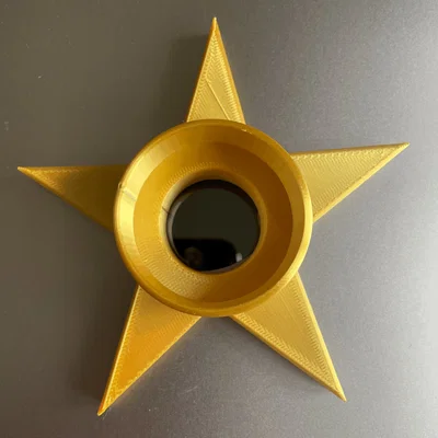 Giá đỡ nến hình sao cho mùa Giáng sinh