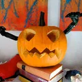 Cánh tay bí ngô cho lễ hội Halloween - Thumbnail 1