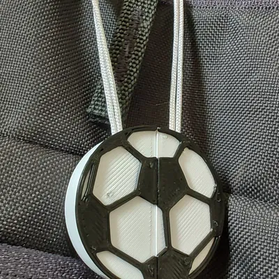 Kéo khóa hình bóng đá dễ thương cho ba lô trẻ em