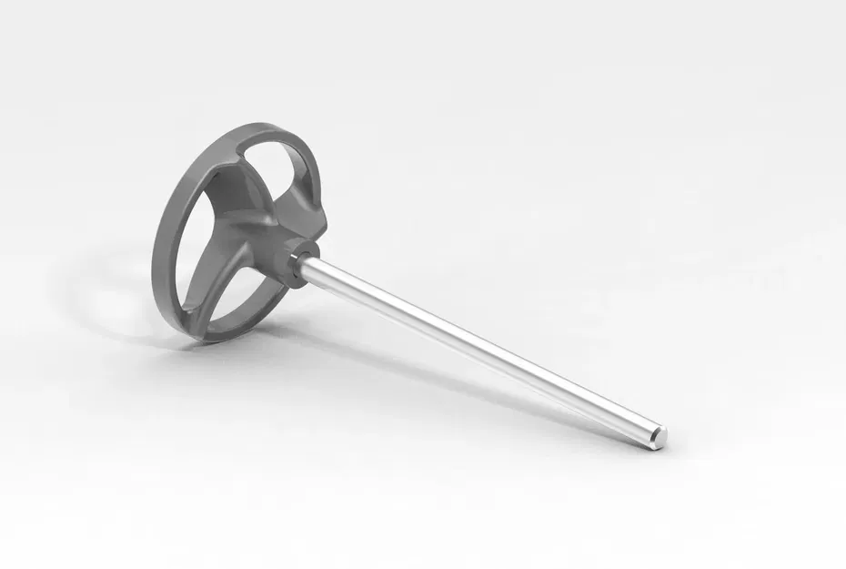 Máy trộn chất lỏng đặc ⌀70mm cho thanh kim loại với ren M8 - Image 1