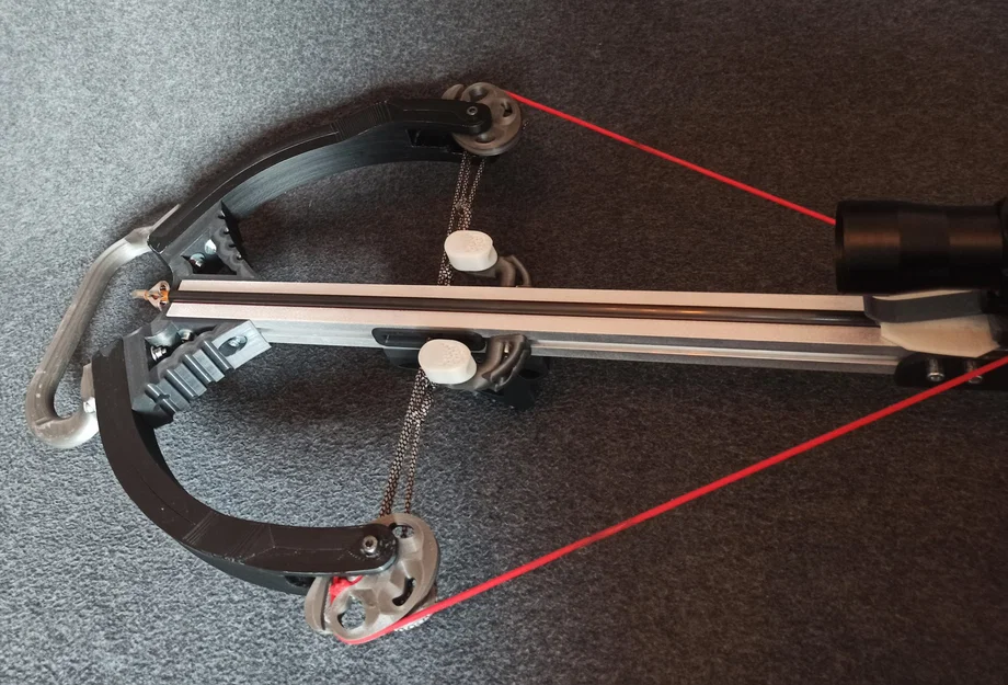 Nỏ compound mạnh 70 lbs in 3D với phụ kiện tùy chỉnh - Image 4