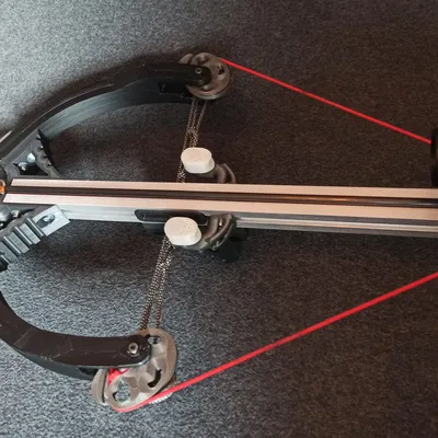 Nỏ compound mạnh 70 lbs in 3D với phụ kiện tùy chỉnh