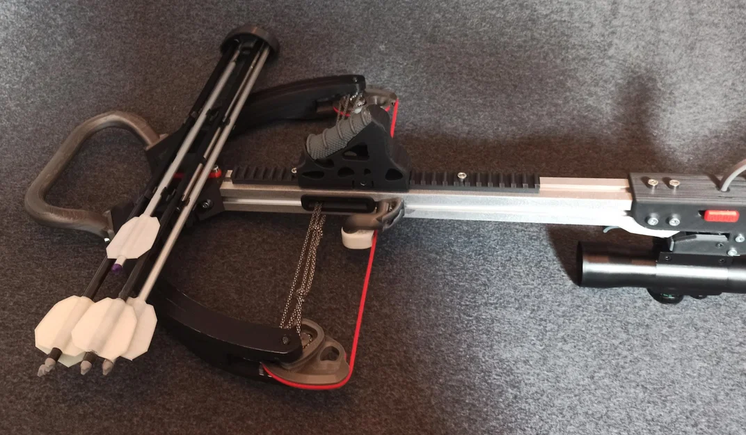 Nỏ compound mạnh 70 lbs in 3D với phụ kiện tùy chỉnh - Image 5