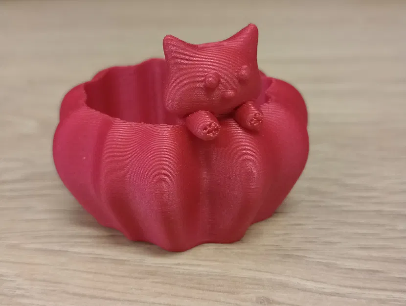 Bát mèo hình bí ngô trang trí Halloween - Image 2