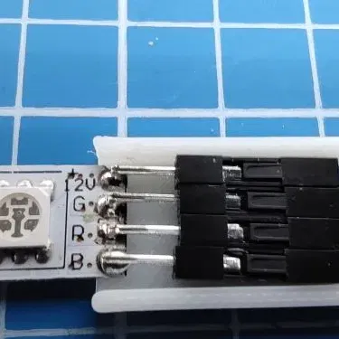 Kết nối 4PIN RGB cho dây jumper 12mm Dupont