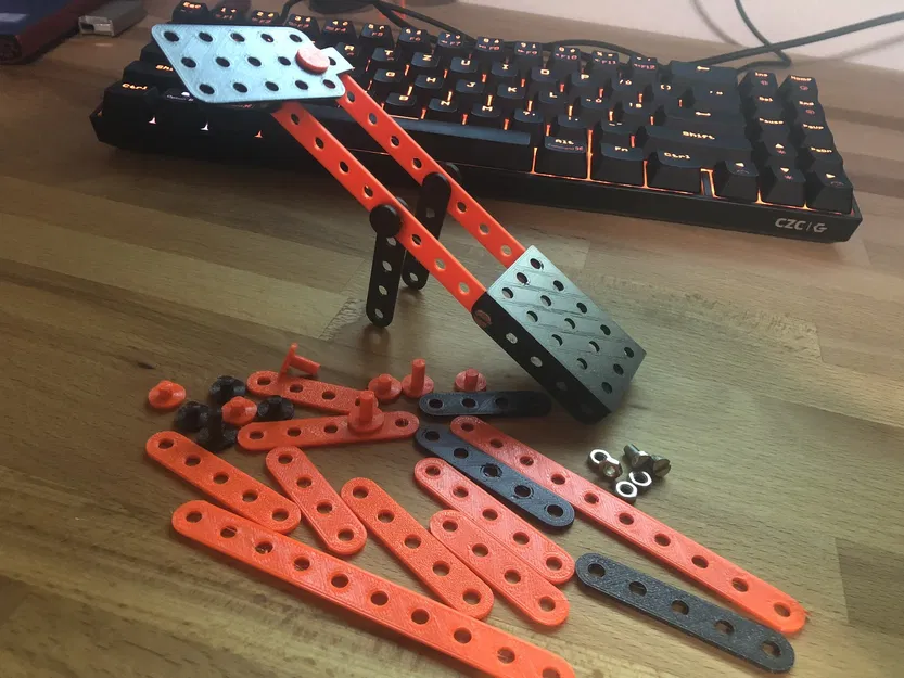 Bộ lắp ráp mô hình nhựa Merkur với ốc vít M3 - Image 3