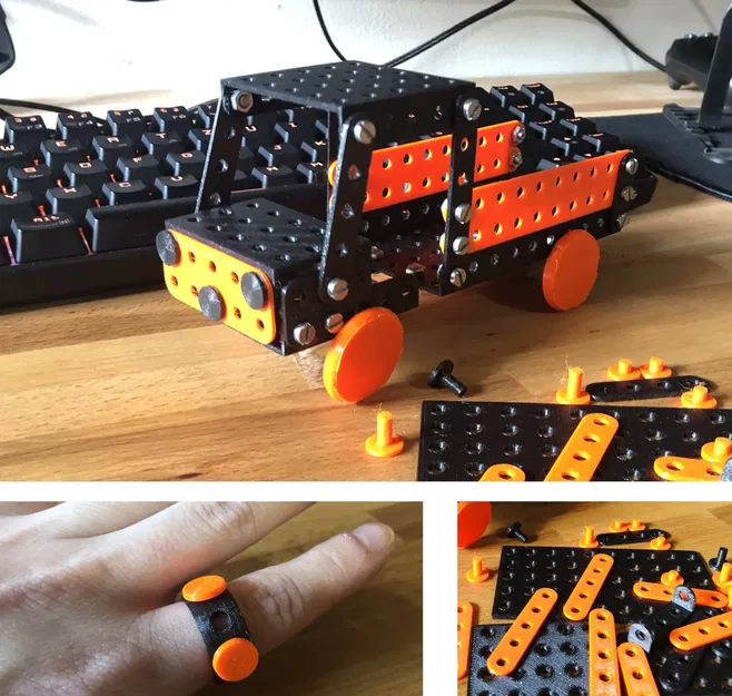 Bộ lắp ráp mô hình nhựa Merkur với ốc vít M3 - Image 4